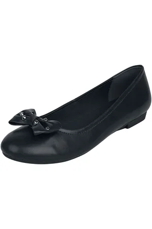 Rock Rebel Rock Ballerinat - Pumps-ballerinat ruusuilla ja niiteillä - EU37- EU40 - varten Naiset