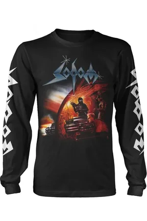 Sodom Pitkähihainen paita - Agent orange - S- XXL - varten Miehet