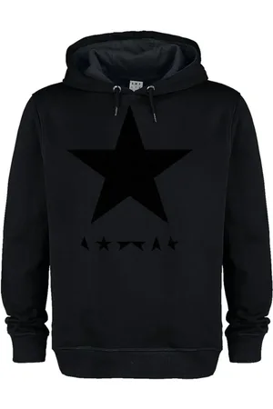 David Bowie Huppari - Amplified Collection - Black Star - XS- 3XL - varten Miehet