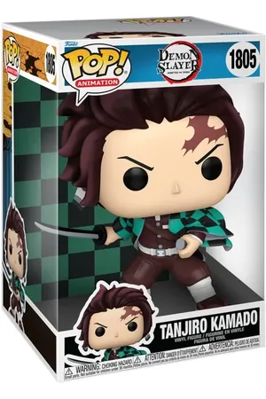 Demon Tanjiro Kamado (Jumbo Pop!) Vinyl Figurine 1805 (figuuri) - Funko Pop! -figuuri - Funko Shop Europe