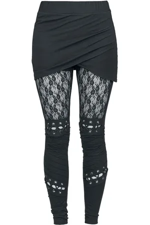Poizen Industries Gootti Leggingsit - Myth Legging - S- 4XL - varten Naiset