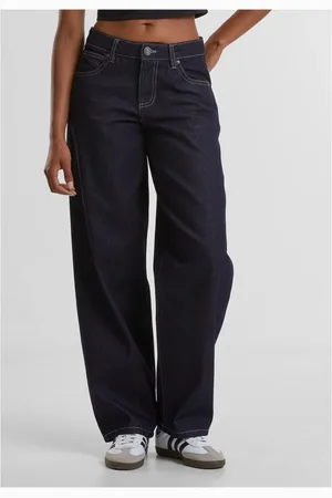 Urban classics Farkut - Ladies Mid Waist 90´s Jeans - 27- 32 - varten Naiset