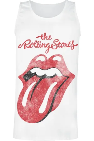 The Rolling Stones Tank-toppi - Classic Tongue - S- XXL - varten Miehet