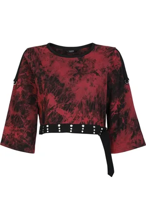 Banned Alternative Gootti T-paita - Tears in Heaven Top - L- XXL - varten Naiset