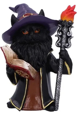 Nemesis Now Gootti Patsas - Wizard Cat - varten