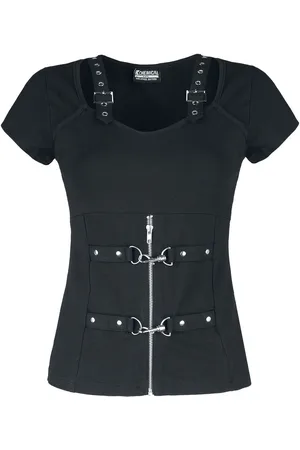Chemical Black Gootti T-paita - Maniacal Top - XS- XXL - varten Naiset