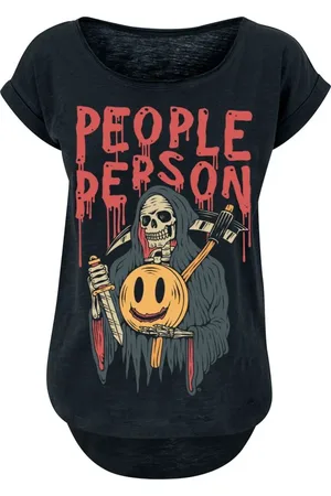 Goodie Two Sleeves Fun T-paita - People Person - S- XXL - varten Naiset