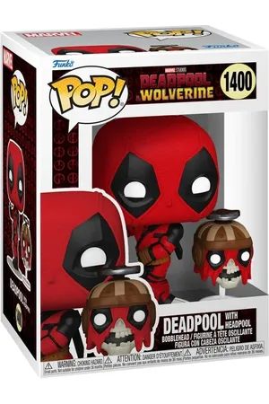 DEADPOOL & Wolverine - with Headpool Vinyl Figurine 1400 (figuuri) - Funko Pop! -figuuri - Funko Shop Europe