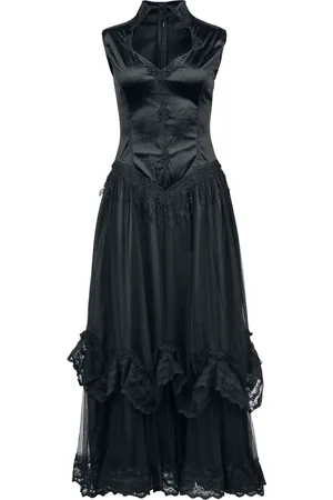 Sinister Gothic Gootti Pitkä mekko - Gothic Longdress - S- XXL - varten Naiset