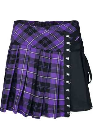 Chemical Black Gootti Lyhyt hame - Hybrid Skirt - XS- 4XL - varten Naiset