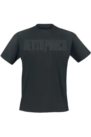 Five Finger Death Punch T-paita - Black On Black Knuckles V2 - S- 4XL - varten Miehet