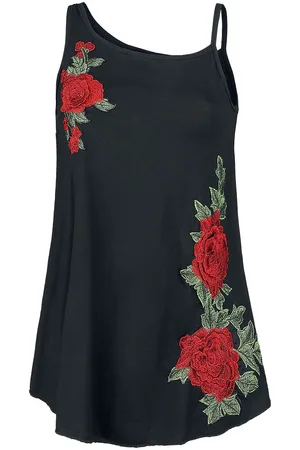 Innocent Toppi - Love Rose Vest - S- 4XL - varten Naiset