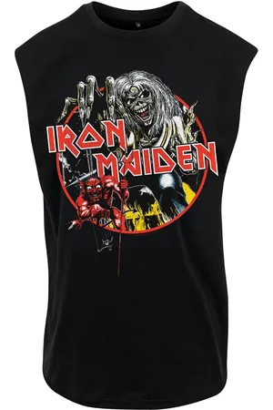 Iron Maiden Tank-toppi - Circular Vintage Print - S- XXL - varten Miehet