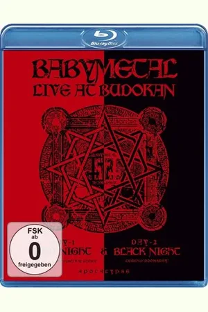 Babymetal Blu-Ray - Live at Budokan: Red night & Black night - varten