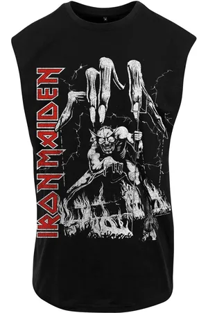 Iron Maiden Tank-toppi - Eddie Big Hand - S- XXL - varten Miehet