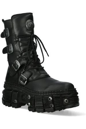 New Rock Gootti Saappaat - M-WALL373-S11 - EU41- EU47 - varten Miehet