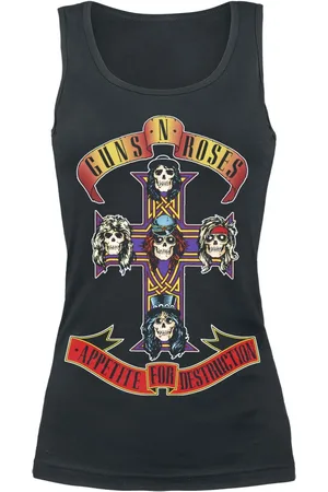 Guns N´Roses Toppi - Appetite For Destruction - S- XXL - varten Naiset