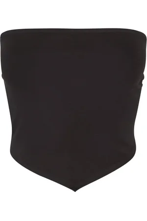 Urban classics Toppi - Ladies Knotted Bandeau Top - XS- XL - varten Naiset