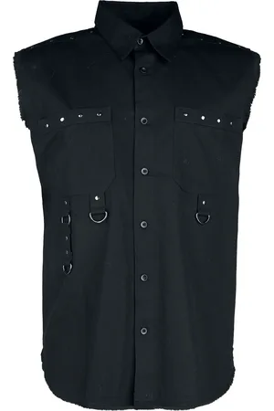 Gothicana Gootti Lyhythihainen kauluspaita - Liivi - M- XXL - varten Miehet