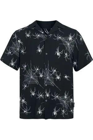Chet Rock Rockabilly Lyhythihainen kauluspaita - Arana Shirt - M- XXL - varten Miehet