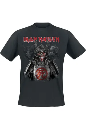 Iron Maiden T-paita - Senjutsu Heads - S- 4XL - varten Miehet