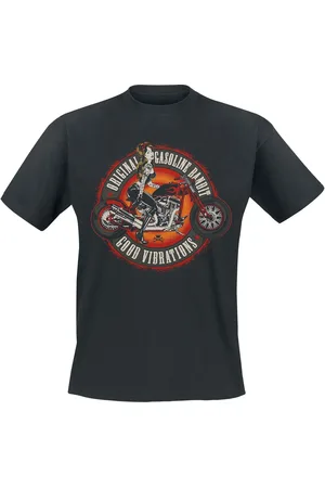 GASOLINE BANDIT Rockabilly T-paita - Good Vibrations - S- 3XL - varten Miehet
