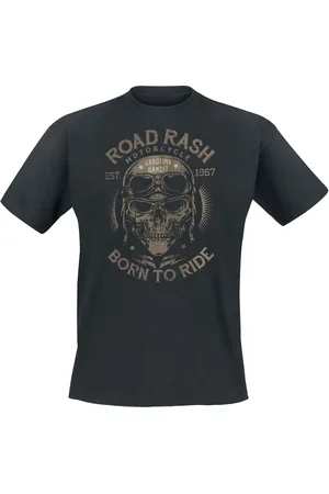 GASOLINE BANDIT Rockabilly T-paita - Road Rash - S- XXL - varten Miehet