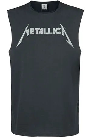 Metallica Tank-toppi - Amplified Collection - Logo - S- XXL - varten Miehet