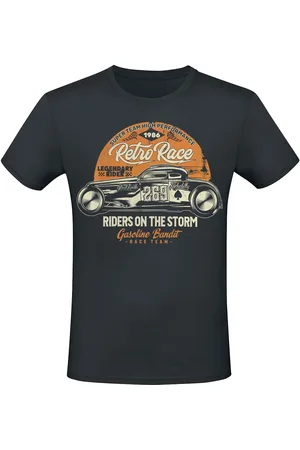 GASOLINE BANDIT Rockabilly T-paita - Riders On The Storm - S- 4XL - varten Miehet