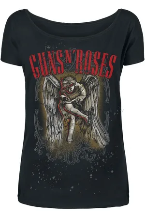 Guns N´Roses T-paita - Sketched Cherub - S- XXL - varten Naiset