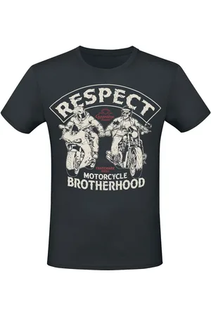 GASOLINE BANDIT Rockabilly T-paita - Respect - S- 4XL - varten Miehet