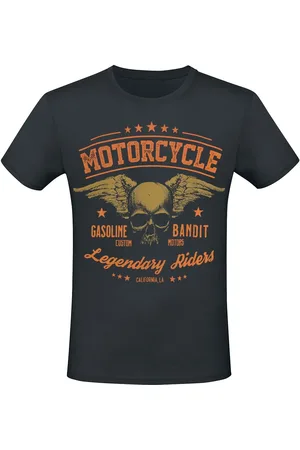 GASOLINE BANDIT Rockabilly T-paita - Legendary Riders - S- 4XL - varten Miehet