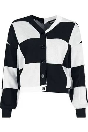 Jawbreaker Neuletakki - Big Checker Cardigan - XS- XXL - varten Naiset