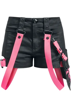 Poizen Industries Shortsit - Danger Zone Shorts - 28- 36 - varten Naiset