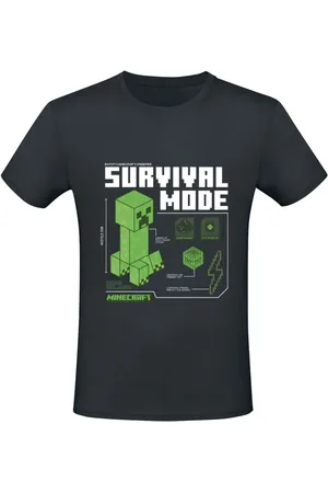 Minecraft Gaming T-paita - Survivalmode - S- XXL - varten