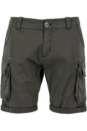 Alpha Industries Shortsit - Crew Cargo Shorts - 30- 38 - varten Miehet
