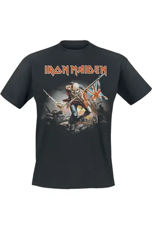 Iron Maiden T-paita - Trooper - S- 4XL - varten Miehet
