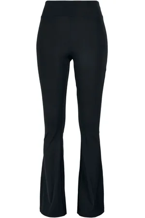 Urban classics Leggingsit - Ladies’ recycled high-waist flared leggings leggingsit - XS- 4XL - varten Naiset
