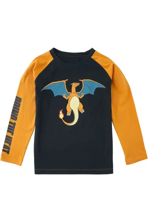 Pokemon Anime Pitkähihainen paita - Kids - Glurak - Bring The Heat - 110/116- 158/164 - varten lapset