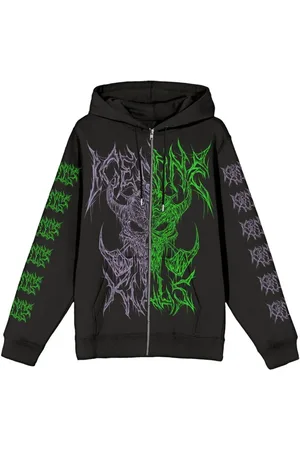Ice Nine Kills Vetoketjuhuppari - Black Metal Split - S- 3XL - varten Miehet