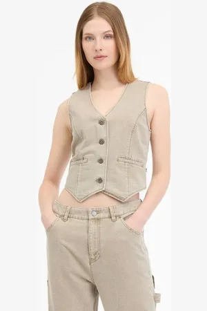 Ragwear Liivi - Shafron Denim - XS- XL - varten Naiset