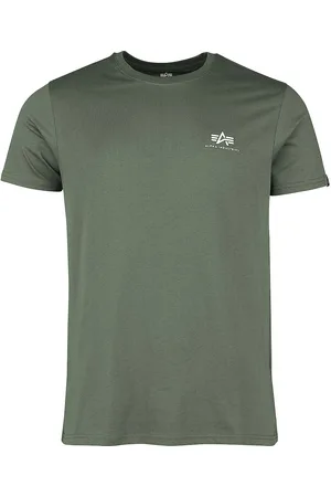 Alpha Industries T-paita - Basic T Small Logo - S- XXL - varten Miehet
