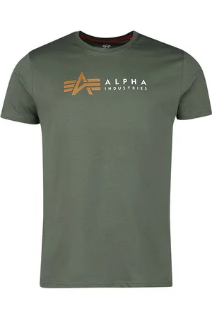 Alpha Industries T-paita - ALPHA LABEL T - S- XXL - varten Miehet