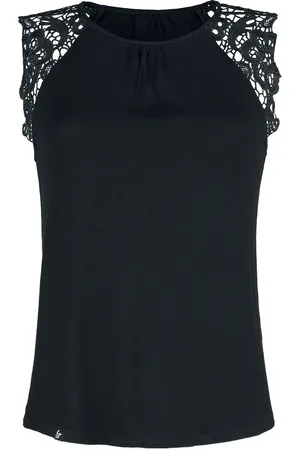 Forplay Toppi - Sleeve Lace Top - S- XXL - varten Naiset