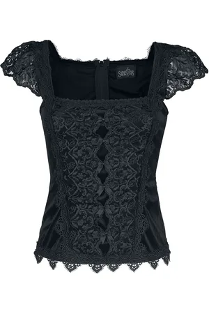 Sinister Gothic Gootti Toppi - Gothic Top - XS- XXL - varten Naiset