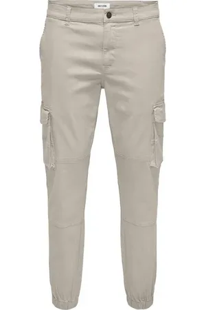 Only & Sons Reisitaskuhousut - ONSCARTER LIFE CARGO CUFF 0013 PANT NOOS - W30L32- W36L34 - varten Miehet