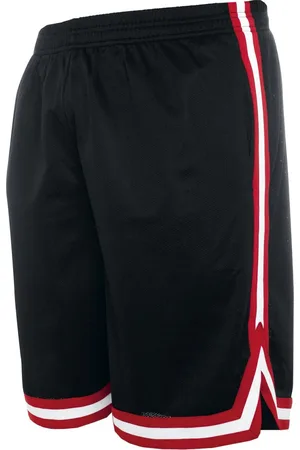 Urban classics Shortsit - Stripes Mesh Shorts - S- 3XL - varten Miehet