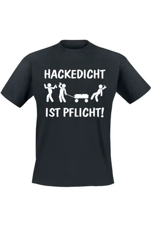 Alkohol & Party Fun T-paita - Hackedicht ist Pflicht - M- 3XL - varten Miehet