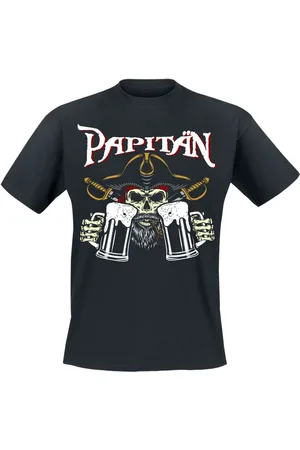 Alkohol & Party Fun T-paita - Papitän - M- 3XL - varten Miehet