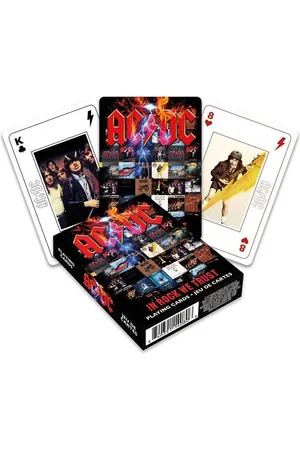 AC/DC Korttipakka - In Rock We Trust - Spielkarten - varten